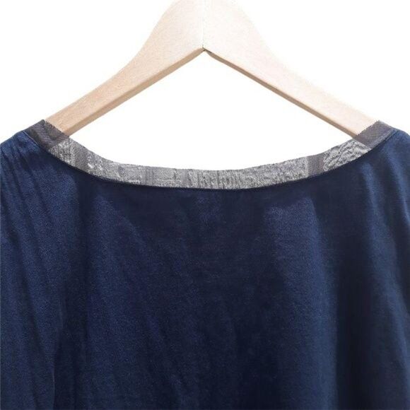 I.N. Studio Formal Netted Sequin Scoop Neck Sleeveless Blouse Black Sz 3X - Picture 5 of 8